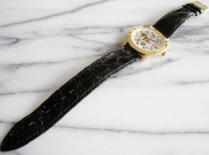 ETERNA Black Gilt Dial – TIMEANAGRAM