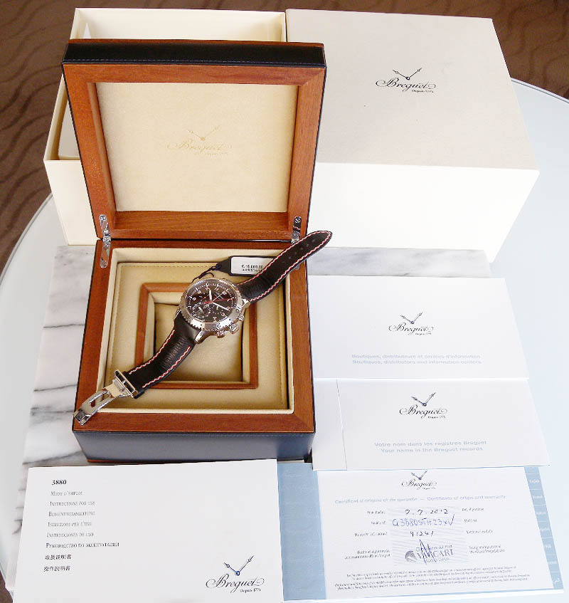 ブレゲ TYPE XXII 3880ST/H2/3XV Breguet TYPE XXII