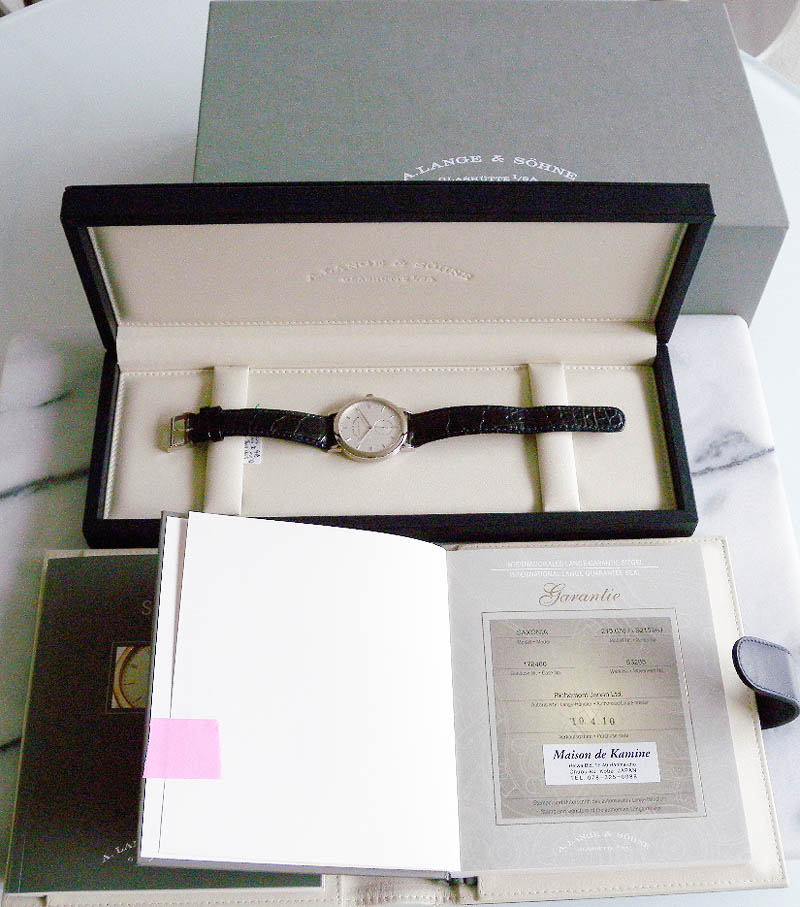 A.LANGE&SOHNE 写真たて A.ランゲ＆ゾーネ サクソニア 215.026 A. LANGE & SOHNE SAXONIA