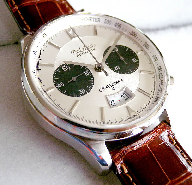 ポール ピコ ジェントルマン クロノグラフ 4109 Paul Picot Gentleman 42 Chronograph