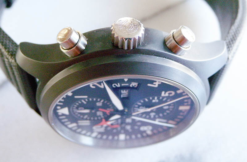 IWC パイロットウォッチ ダブルクロノグラフ トップガン