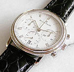 USEDup F NmO 1185-1127-55 BLANCPAIN Villeret CHRONOGRAPH