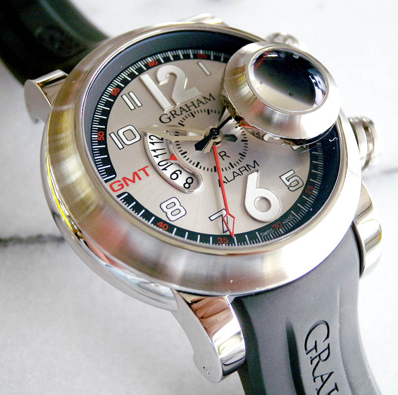 On XEH[htBbVO[A[GMT 2SWAS.GMT.SO2A.K06B GRAHAM SWORDFISH Grillo Alarm GMT