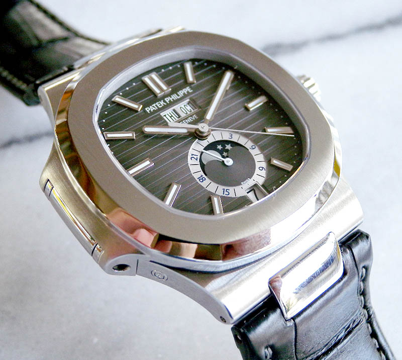 pebN tBbv m-`X AjAJ_[iNJ_[j5726A-001 PATEK PHILIPPE  Nautilus Annual Calender