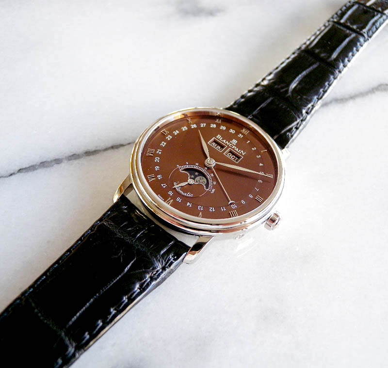 up  F[tFCY 6263-1546A-55B BLANCPAIN Villeret@MOONPHASE