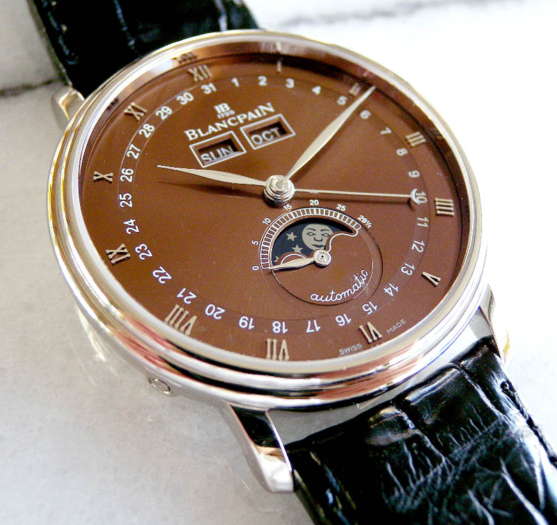 up  F[tFCY 6263-1546A-55B BLANCPAIN Villeret@MOONPHASE