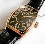 USED tN ~[ gmE@J[xbNX@TZbg 5850 SC SUNSET FRANCK MULLER MONTRE CINTREE CURVEX SUN SET