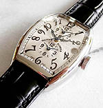 USEDf炵@\tN ~[[ }X^[ oJ[ 5850MB FRANCK MULLER MONTRE CINTREE CURVEX, MASTER BANKER