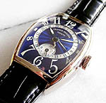 USEDtN ~[[ gmEJ_[ 5850@Q24 FRANCK MULLER MONTRE CINTREE CURVEX , CALENDAR