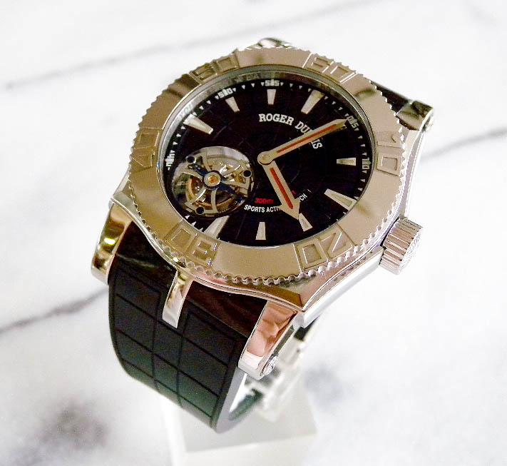 WFfuC VpV[C[W[_Co[gD[r SE48.02.9/0 09.53
ROGER DUBUIS Easy Diver Tourlbillon