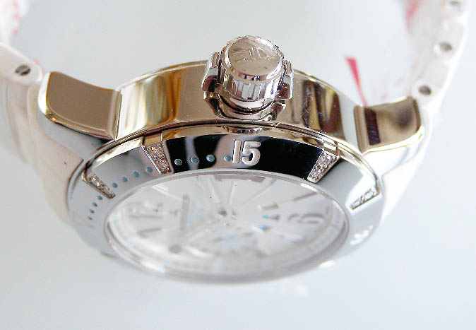 WK[Ng  }X^|RvbT[ _CrOGMT fB[Q189.87.20 JAEGAR-LECOULTRE  MASTER COMPRESSOR DIVING GMT LADY