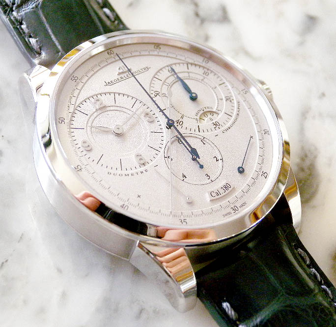 WK[Ng fIg NmOt
Q601.64.90 JAEGAR-LECOULTRE Duometre a Chronographe