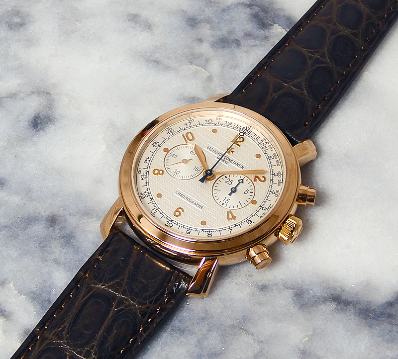 ☆可動品☆ ヴァシュロン・マルタ クロノグラフ 腕時計　手巻き　18K/750　メンズ時計　バセロン コンスタンタン ☆R0630 知っていれば通ぶれる「手巻き式クロノグラフ」の魅力とは