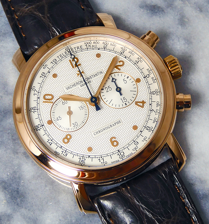 ☆可動品☆ ヴァシュロン・マルタ クロノグラフ 腕時計　手巻き　18K/750　メンズ時計　バセロン コンスタンタン ☆R0630 知っていれば通ぶれる「手巻き式クロノグラフ」の魅力とは