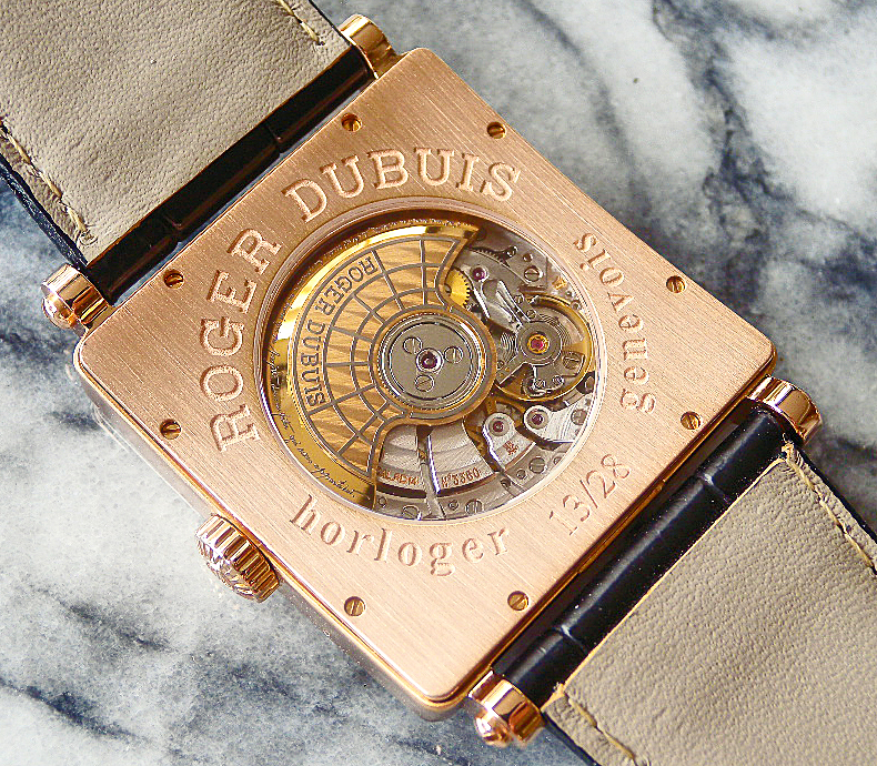ROGER DUBUIS ロジェデュブイ ベルト 製作オーダー ゴールデン
