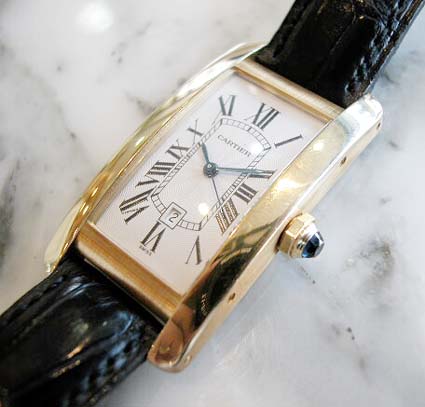 カルティエ タンク アメリカン CARTIER TANK AMERICAN MM