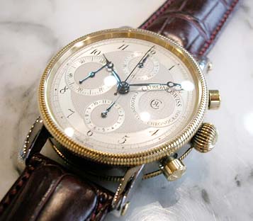 クロノスイス クロノメータークロノグラフ CHRONOSWISS CHRONOMETER 