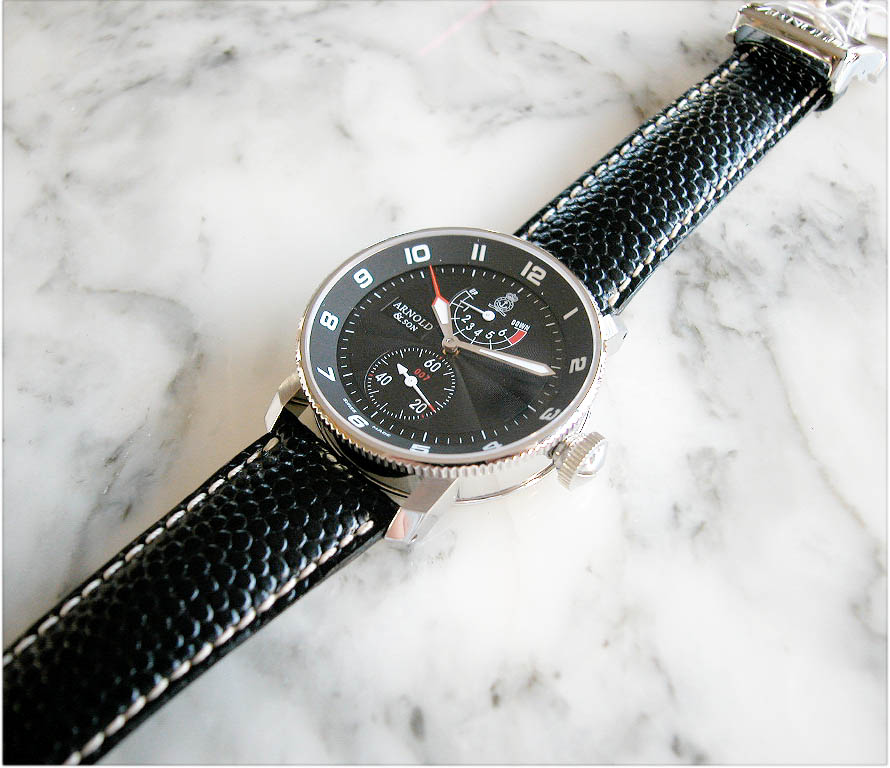 ARNOLD＆SON アーノルド＆サン GMT　TIMEKEEOER手巻時計 ARNOLD＆SON アーノルド＆サン GMT TIMEKEEOER手巻時計 - メルカリ