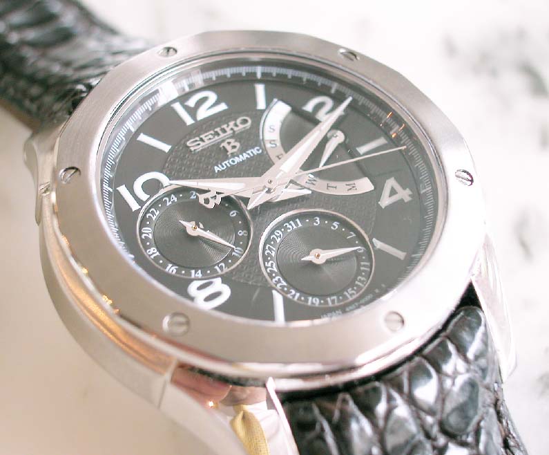 セイコー ブライツ デュアルタイム カレンダー レトログラード式曜日 SEIKO
